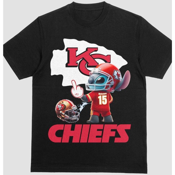Kansas City Chiefs Tshirt - Patrick Mahomes - KC - Stitch - Superbowl tshirt - Picture 2 of 10